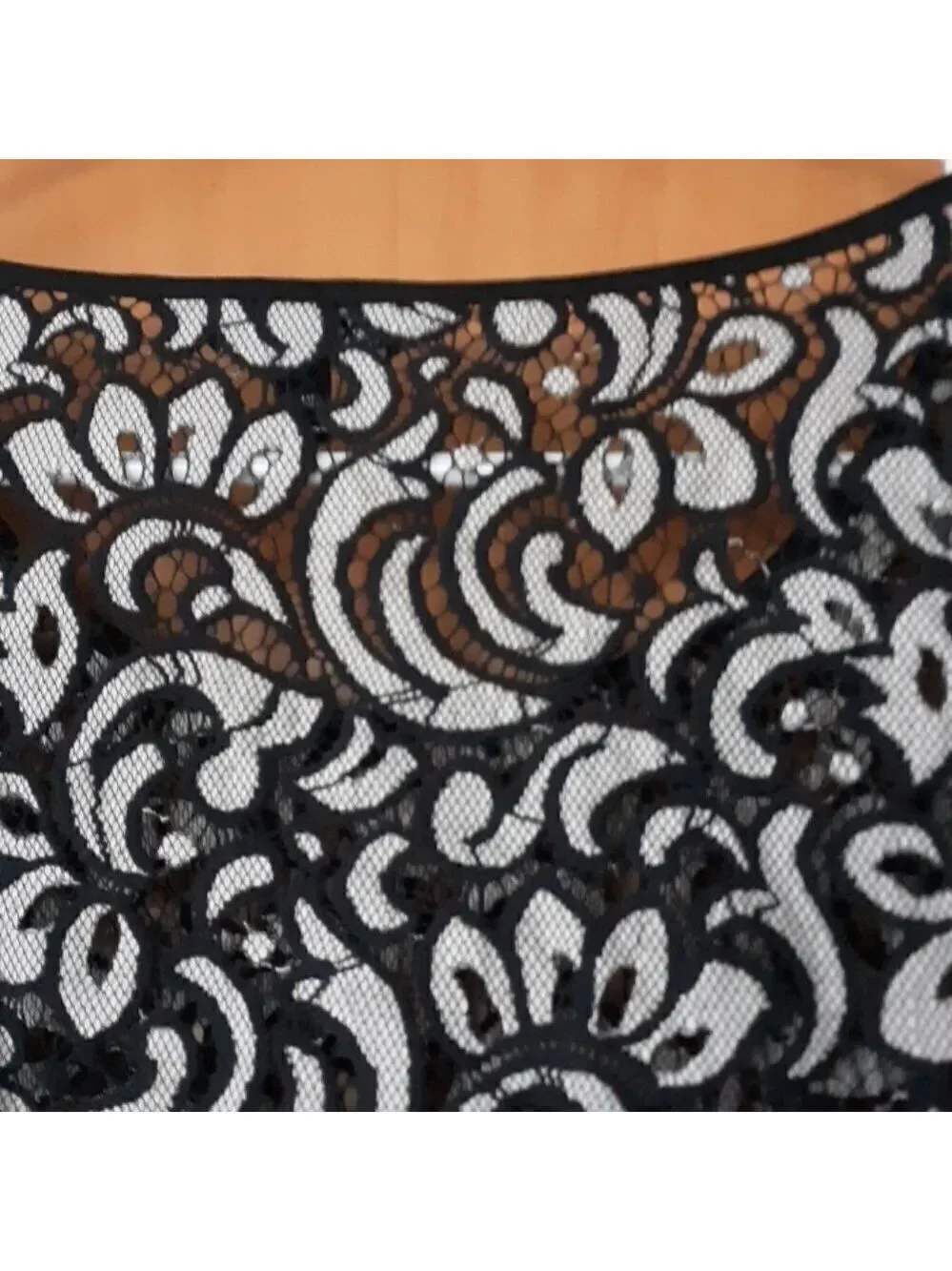 Express SeeThu Blouse - Picture 7 of 8